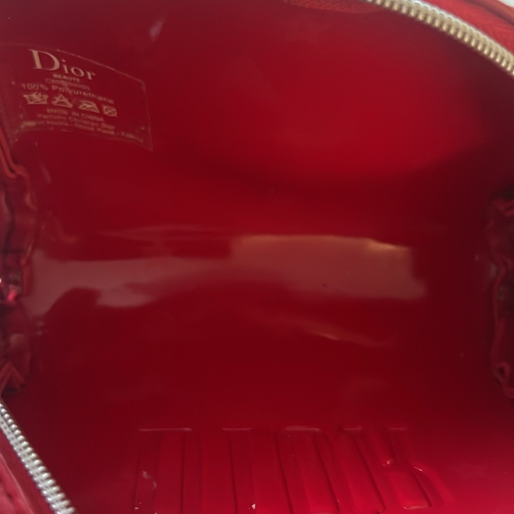 • Dior • Red Makeup Bag - Picture 5 of 5